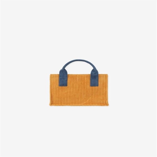  MINI 코지코티지 코지코티지 코지코티지 BAG CORDUROY MUSTARD / INDI BLUE 5153659
