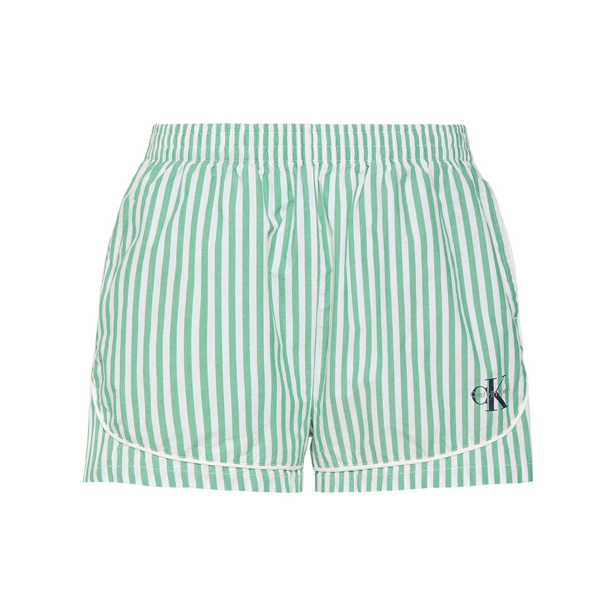CALVIN KLEIN Underwear CK 여성 코튼 포플린 트랙 쇼츠QS7604-4JF OCV638