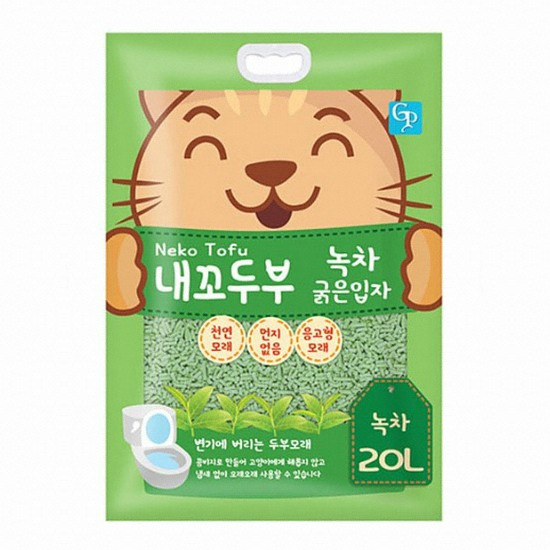내꼬두부 굵은입자 녹차 20L[1개]