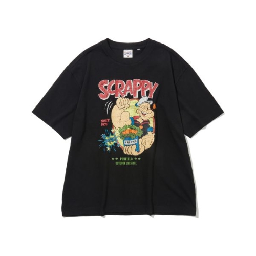시리즈 PENFIELD 빈티지 SCRAPPY 반팔 티셔츠 블랙_FS2KT46U 367880