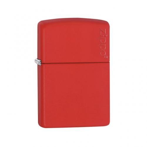 지포 신명글로빅스 오일 라이터 233ZL Classic Red Matte Logo 레드매트 로고 ZP-ZP94MA131