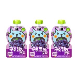 코카콜라 쿠우젤리 포도 130파우치 10입_이미지
