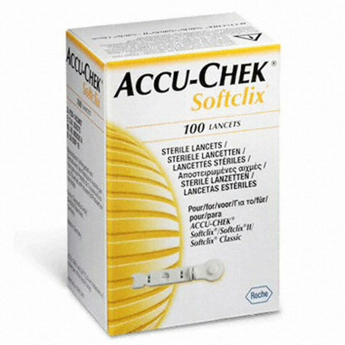 로슈 아큐첵 소프트클릭스 채혈침 28G (100개)_이미지