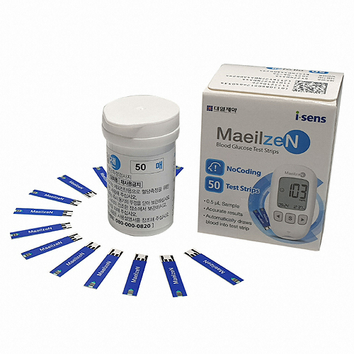 아이센스 케어센스 매일잰 혈당시험지이미지입니다. 누르면 해당 게시물로 새창이동합니다.