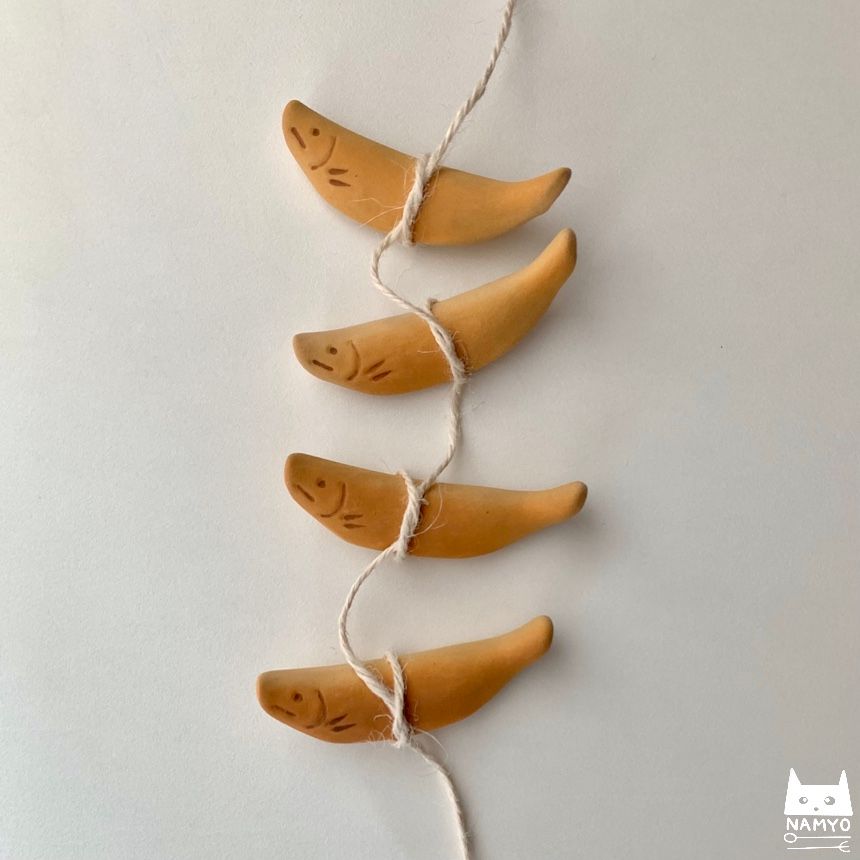 액막이 명태 물고기 수저받침 6.5cm
