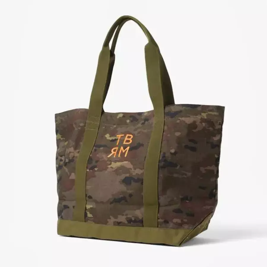 RIPSTOP CAMOUFLAGE BAG MILITARY GREEN TBF1M80006A96