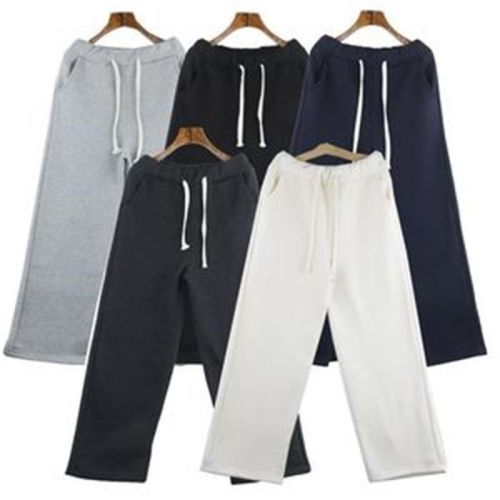 오노마 기모트레이닝바지 트레이닝바지 여자추 강아지 터키츠 일자 DM-211128