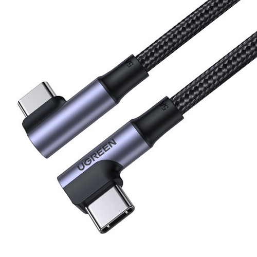UGREEN C to C타입 양쪽 꺾임 케이블 (U-70698, 2m)