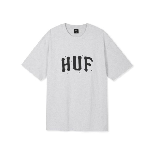 허프 X NICKGEAR 플라워 아치 로고 티 멜란지 화이트 1945340