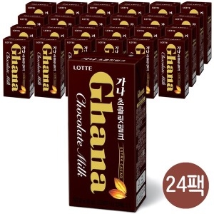 파스퇴르 가나 초콜렛 드링크 190ml (24개)_이미지