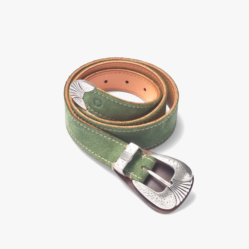샌프란시스코 마켓 BLT/207 SUEDE BELT OLIVE / RUD2M80009A94