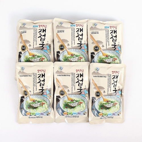 섬진강고향집식품 고향집 재첩국 320g (9개)_이미지