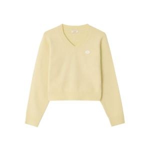 LEE 우먼 브이넥 니트 버터 LE2403KT61BT 440799 M