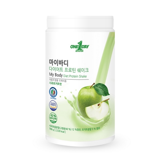 마이바디 다이어트 프로틴 쉐이크 사과요거트맛 700g