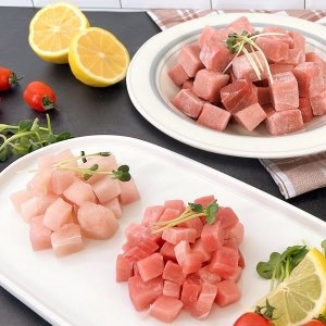 회덮밥용 참치큐브 흑새치 1cm 400g 1팩