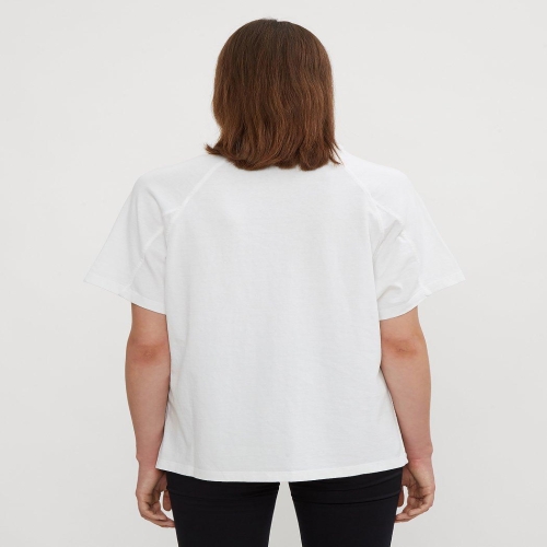 OLIVER THEYSKENS CASU RAGLAN 티셔츠 OTA18C02P CASU WHITE B0111794799