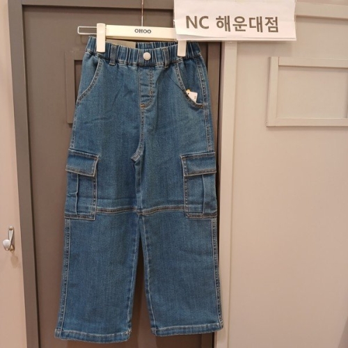 편하고 멋스런 와이드 카고 데님팬츠 OHTJ24802