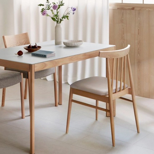 일룸 블릭 세라믹 식탁 1200 (듄의자4개)_이미지