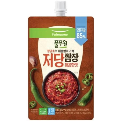 풀무원 저당쌈장 매콤한맛 180g