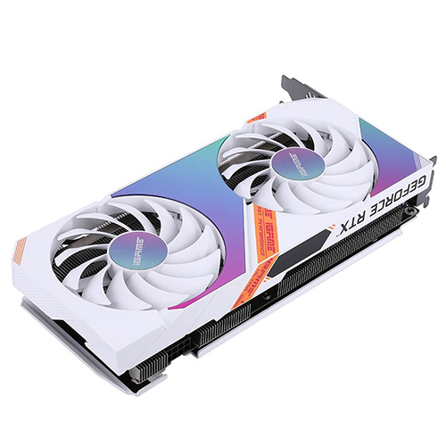 COLORFUL iGame 지포스 RTX 3050 Ultra DUO OC V2 D6 8GB White_이미지