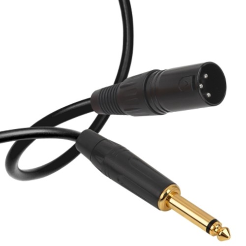 강원전자 XLR 캐논(M) to 5.5mm 모노 AUX 케이블 (NMC-XLR510MB, 10m)_이미지