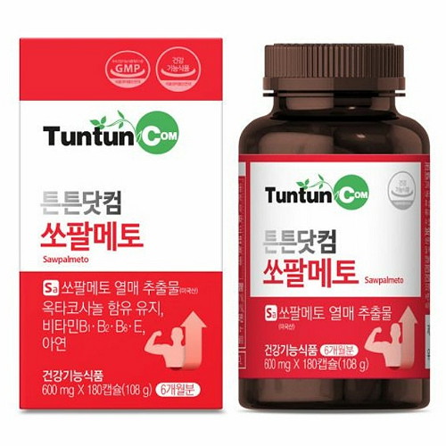 튼튼닷컴 쏘팔메토 180캡슐이미지입니다. 누르면 해당 게시물로 새창이동합니다.