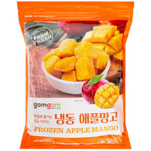 곰곰 냉동 애플망고 1kg이미지입니다. 누르면 해당 게시물로 새창이동합니다.