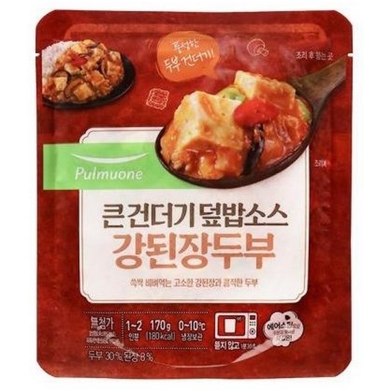 풀무원 큰건더기덮밥소스 강된장두부 170g (5개)_이미지