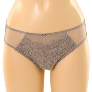 여타투망 풀컵 홑겹 브라 레이스팬티 OPT7827S-GY