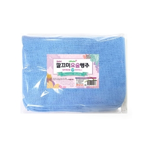 아젤리아  깔끄미 극세사행주 30x40cm 블루 10매입