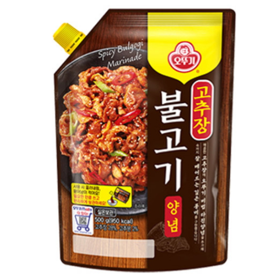오뚜기 고추장 불고기 양념 500g이미지입니다. 누르면 해당 게시물로 새창이동합니다.