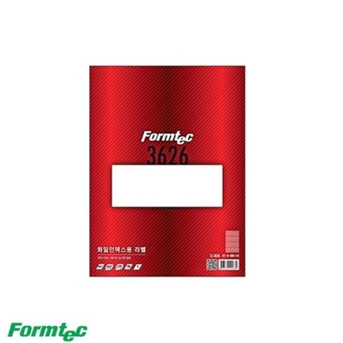 알티피아 폼텍라벨 화일인덱스용 100매입 LS-3626_이미지