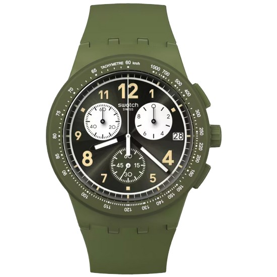 스와치그룹 스와치 THE NOVEMBER COLLECTION NOTHING BASIC ABOUT GREEN SUSG406