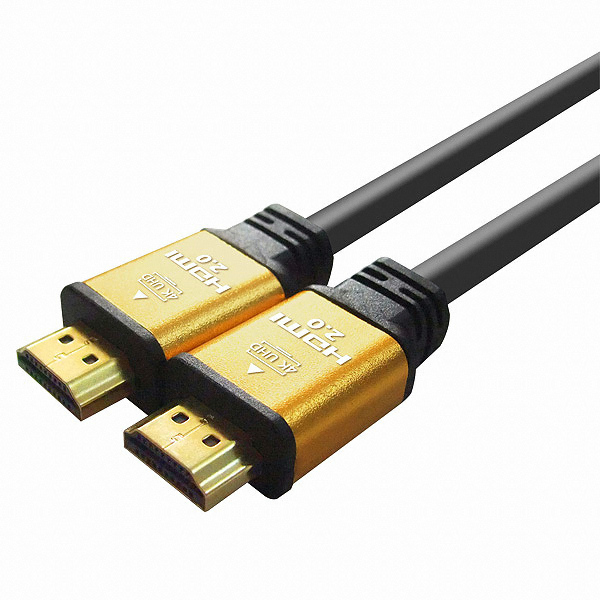 대원TMT HDMI Ver 2.0 골드메탈 케이블 (DW-HDMI20, 10m)_이미지