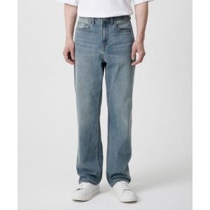 MUSINSA STANDARD 쿨탠다드 레귤러 핏 데님 팬츠 라이트 인디고 MMCNP110-LI 462