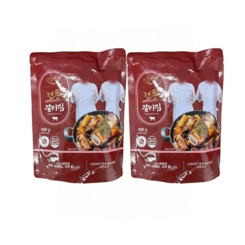 나미에프앤비 지극진성 전통 소갈비찜 500g (2개)