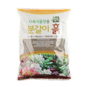 갑조네 다육이 전용 분갈이흙 8kg 다육식물전용 흙_이미지