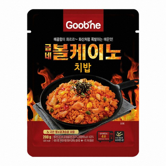 지앤건강생활 굽네 볼케이노 치밥 200g (1개)
