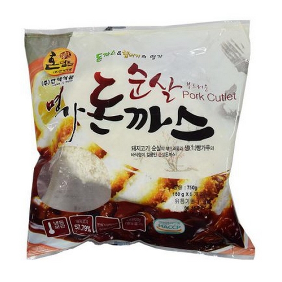 한맥식품 명가 순살 돈까스 750g (1개)