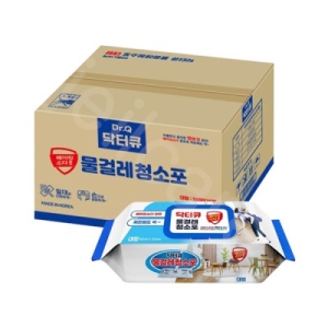 닥터큐 물걸레 청소포 대형 50매 (16개)_이미지