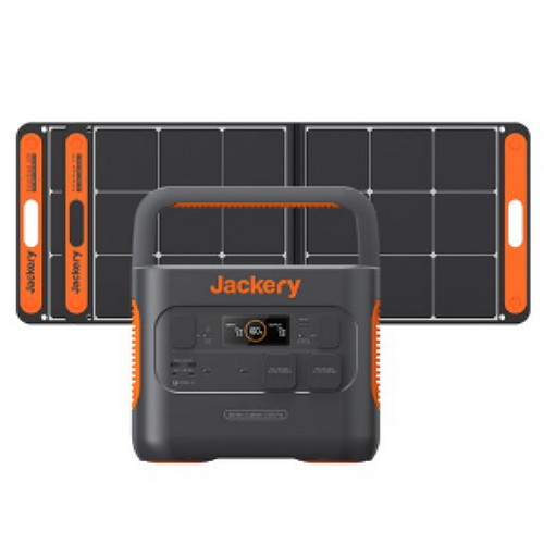 잭커리 Explorer 2000 Pro 파워뱅크 (+ SolarSaga 100 태양광 패널 2개)