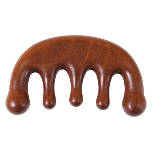 바디 두피 경락 박달나무 원목 괄사 A타입