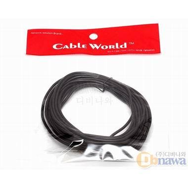 CableWorld 1RCA-1RCA (M/M) 오디오 케이블 (5m)
