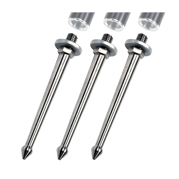 짓조 G1220.129LB3 Long SPIKE set for Tripod - 120mm