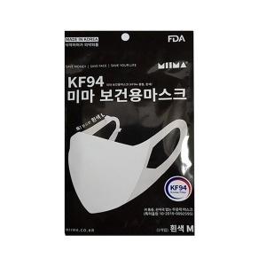 아세아도 미마 보건용 마스크 KF94 중형