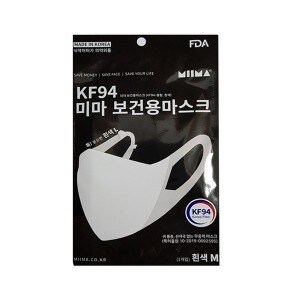 아세아도 미마 보건용 마스크 <b>KF94</b> 중형