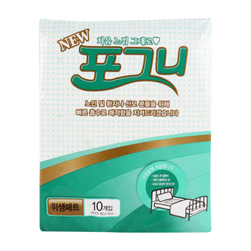 신성종합상사 포그니 위생매트 고급형 10개 (1팩(10개))_이미지