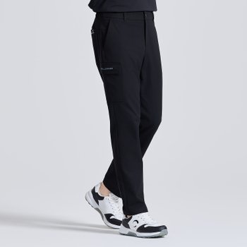 챌린저 코튼터치 원포켓 카고 밴딩 팬츠 CHE3MPT5921BK