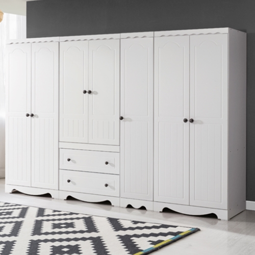 동서가구 대니 도어반장형 옷장세트 2800_이미지