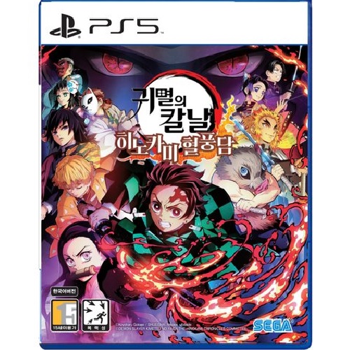  귀멸의 칼날 히노카미 혈풍담 한글판 PS5, 패키지디스크